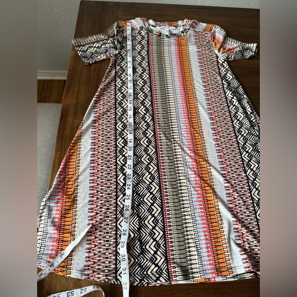 Bcbgeneration Patterned A Line Dress Printed Shor… - image 5